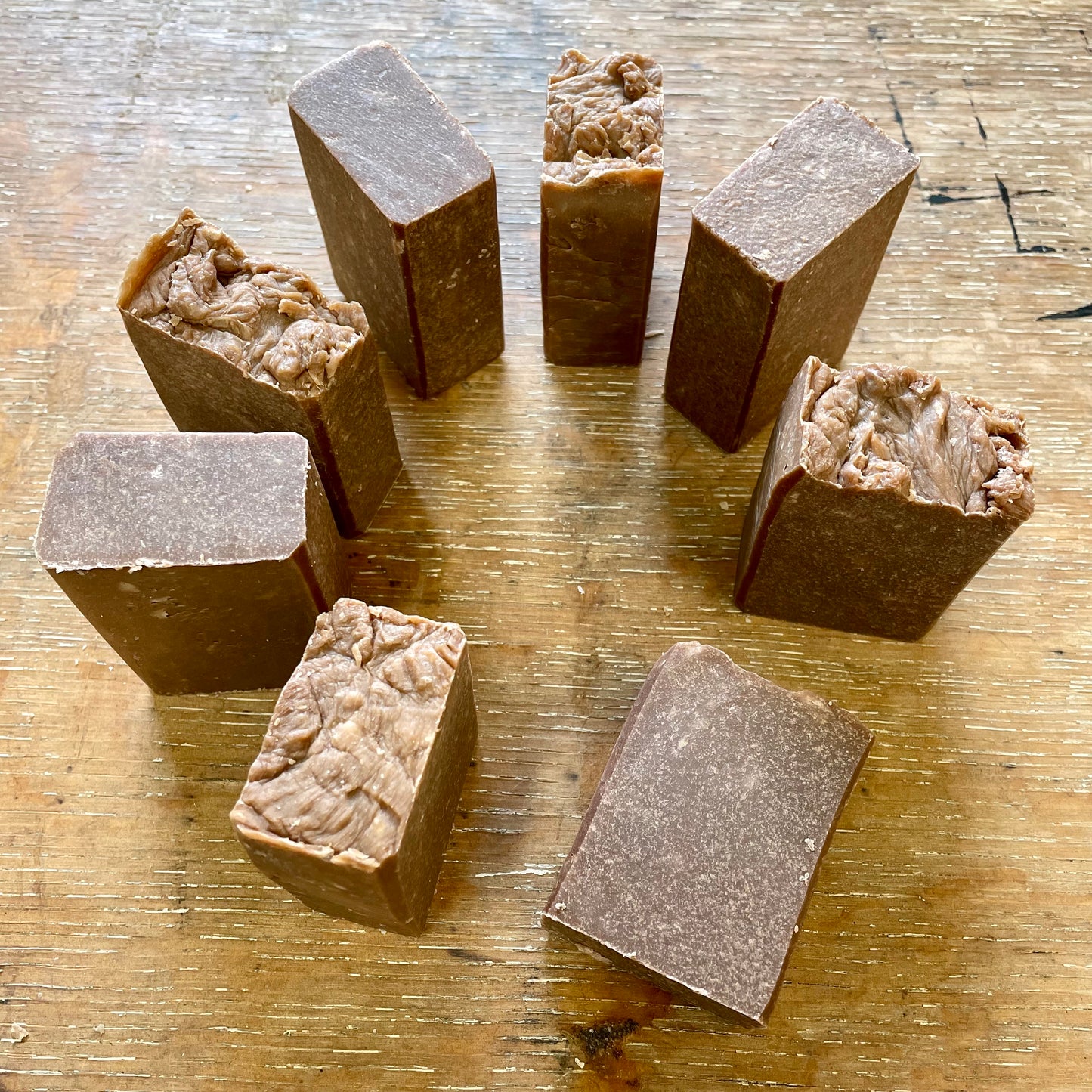 Peppermint Candy Cocoa Bar Soap