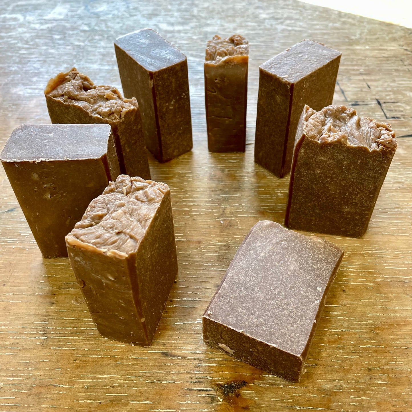 Peppermint Candy Cocoa Bar Soap