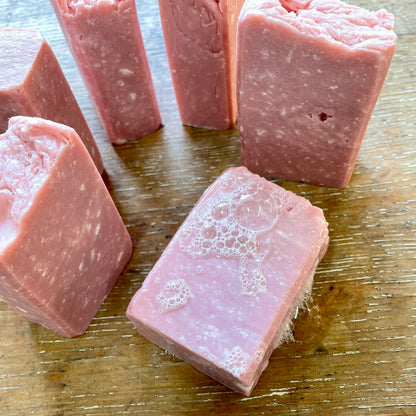 Black Cherry Bomb Bar Soap