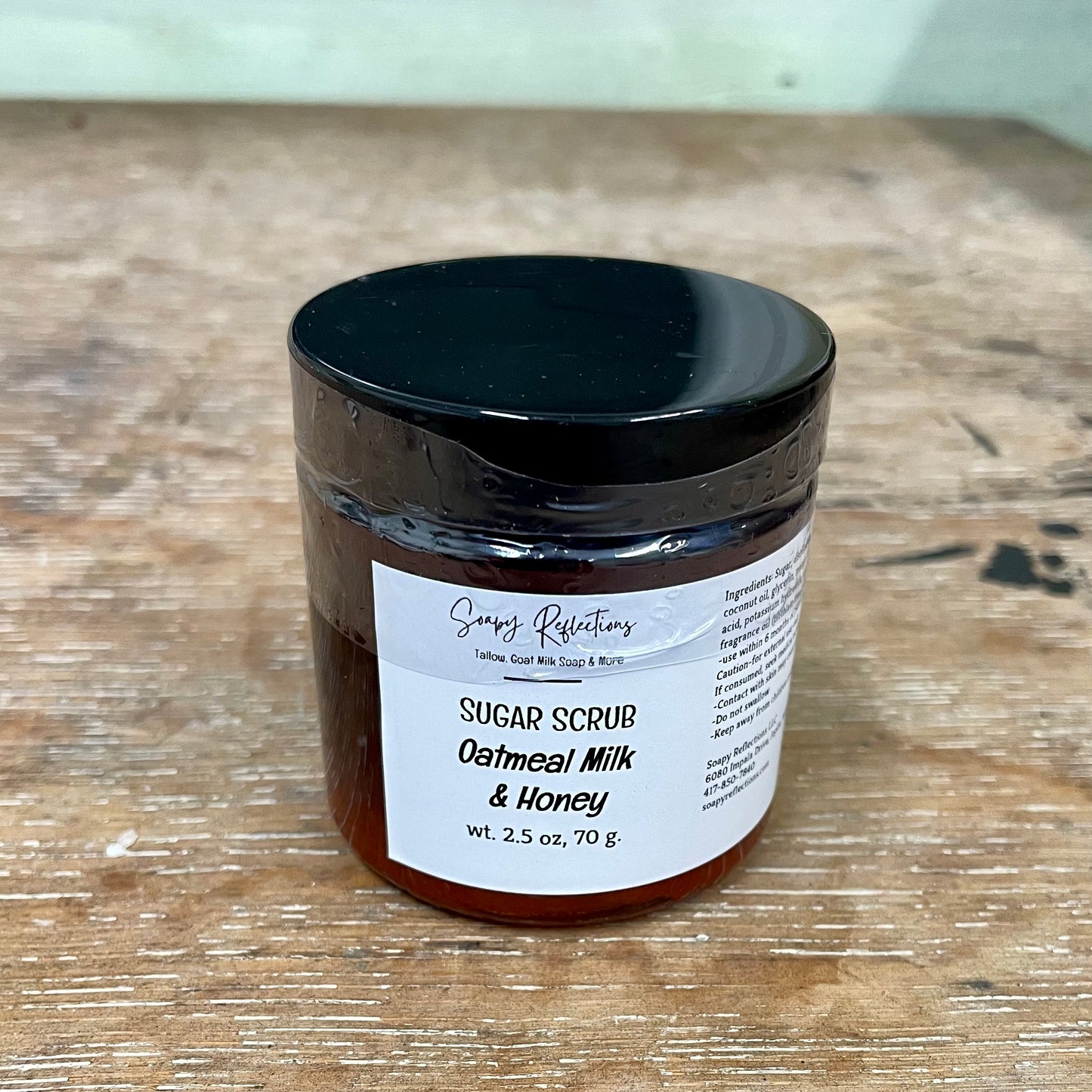 Oatmeal Milk & Honey Sugar Scrub