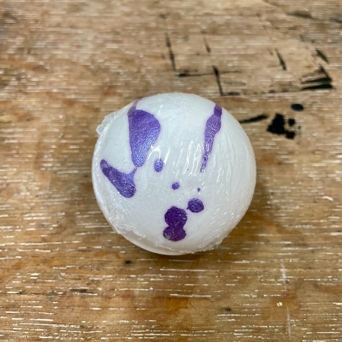 Bath Bomb Lavender Vanilla Oak