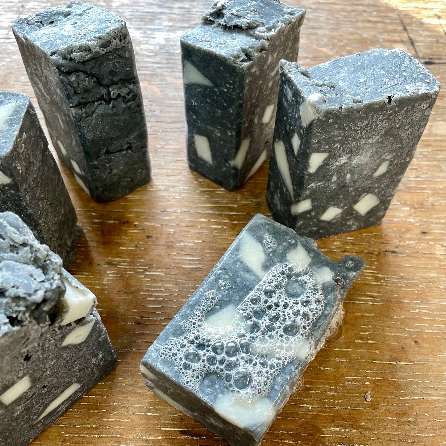 Charcoal Sandalwood Bar Soap