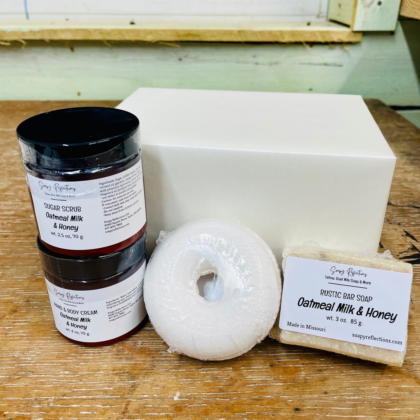 Oatmeal Milk & Honey Gift Set